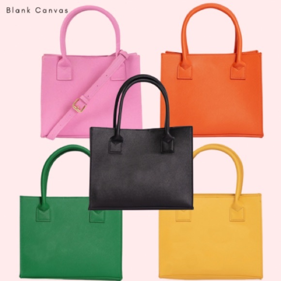 LA Trading Co Modern Mini Tote - Kiwi - Picture 2 of 2